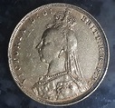 Moeda da Inglaterra, 1 Libra, Ano 1888, Rainha Victoria : r/Moedas