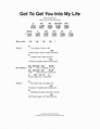 Got To Get You Into My Life Sheet Music | The Beatles | Guitar Chords ...