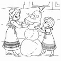30 Desenhos da Frozen para Colorir e Imprimir - Online Cursos Gratuitos