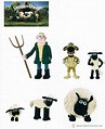 Figuras pvc oveja shaun & familia - shaun sheep - Vendido en Venta ...