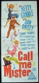 Call Me Mister (1951) starring Betty Grable & Dan Dailey | Film posters ...