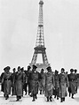 Hitler's triumphant tour of Paris, 1940