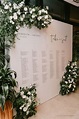 ADELLA Minimalist Wedding Seating Chart Template | Etsy