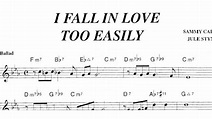 I Fall in Love Too Easily - Chord Melody, Single-Note Solo & Shapes