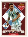 Panini Qatar World Cup Extra Sticker 2022 Legend Lionel Messi Base ...