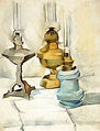 Tres lámparas (1911) Juan Gris