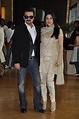 Sanjay Kapoor with wife Maheep at Ritesh Deshmukh Genelia Wedding ...