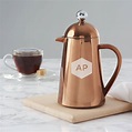 Personalised Geometric Copper Coffee Pot By Becky Broome ...