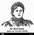 Marie Gaudin Reine du Marché Lenoir Stock Photo - Alamy