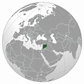 Grande mapa de ubicación de Siria | Siria | Asia | Mapas del Mundo