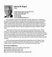 45 Biography Templates & Examples (Personal, Professional) | Biography ...