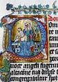 Illustration from the breviary of Elisabeth Richeza of Poland (1288 ...