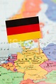 Foto De Stock Mapa Y Bandera De Alemania | Libre De Derechos | FreeImages