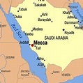 ¿ Donde esta La Meca? - Mapa de la Meca online - conocer la Meca ...