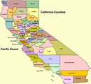 Online Maps: California county map