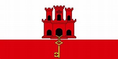 bandera de gibraltar - Mapas y Banderas