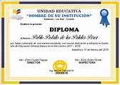 Diplomas editables en Word para Imprimir | AYUDA DOCENTE