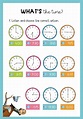 What time is it? - Interactive worksheet | What time is, Classroom ...