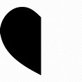 Half, heart icon - Download on Iconfinder on Iconfinder