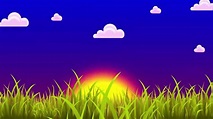 The Introduction of the Cartoon Sunrise Animation - YouTube