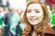 Beautiful Irish girl on St. Patricks Day, Dublin, Ireland. - Limbaugh ...