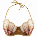 Womens Sandbar Royal Shell Bikini Top