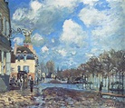 Alfred Sisley Flood at Port-Marly Painting Reproductions, Save 50-75% ...