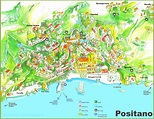 Positano tourist map - Ontheworldmap.com