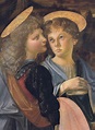 Andrea del Verrocchio (with Leonardo da Vinci) ~ The Baptism of Christ ...