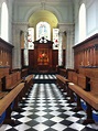 The Chapel, by Christopher Wren, at Pembroke College, Cambridge ...