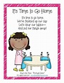 It's Time to Go Home Classroom Poster | Classroom posters, Classroom ...