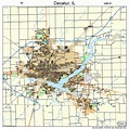 Decatur Illinois Street Map 1718823