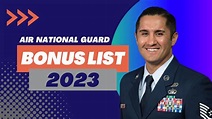 2023 Air National Guard Bonus List - YouTube
