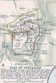 Map of Ancient Jerusalem