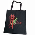 Dinosaur Tote Bag San Francisco Bag Golden Gate Bridge SF - Etsy