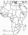 Blank Map Africa Photo by DeeOlive | Photobucket