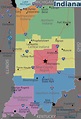 Indiana United States Map - Oconto County Plat Map