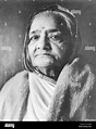 Portrait of Kasturba Gandhi wife of Mahatma Gandhi India about 1940 ...