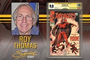 Comic Book Hall of Fame Inductee, Writer and Editor Roy Thomas Joins ...