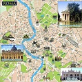 Large Rome Maps for Free Download and Print | High-Resolution and ...