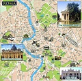 Large Rome Maps for Free Download and Print | High-Resolution and ...