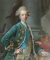 Portrait de Christian VII, roi du Danemark et de Norvège, dernier tiers ...