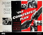 FILM POSTER, THE COUNTERFEIT PLAN, 1957 Stock Photo - Alamy