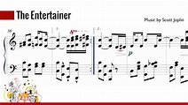 The Entertainer (Ragtime) - Scott Joplin | Piano Sheet Music - YouTube