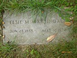 Elsie Lydia Marty Martindale (1888-1974) - Find a Grave Memorial