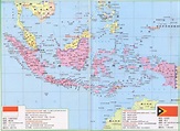 印度尼西亚地图中文版_印度尼西亚地图查询