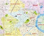Saigón Mapa - Mapa, plano, callejero de Ho Chi Minh City - DisfrutAventura