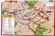 Mapa Turistico Da Cidade De Roma - Mapa Região