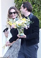 Lily James looks loved-up with American rocker boyfriend Michael Shuman ...