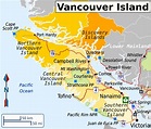 Vancouver mapa de viaje - Mapa de viaje vancouver (Columbia Británica ...